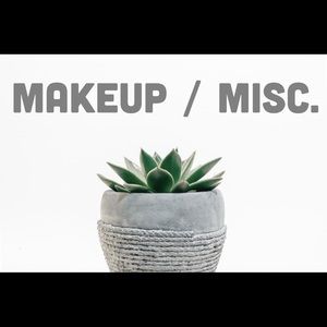 MAKEUP & MISC.